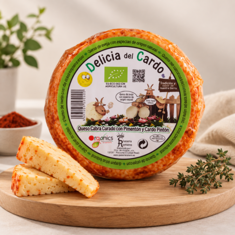 Queso Curado de Cabra | Delicia del Cardo
