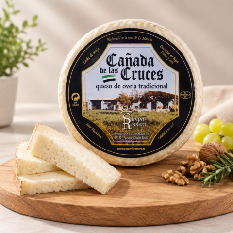 Queso curado de oveja de leche cruda y cuajo vegetal
